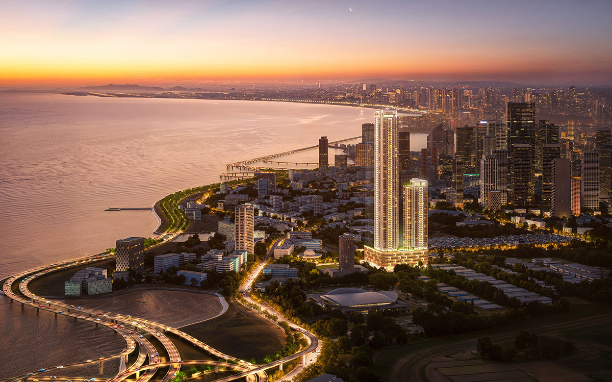 Godrej Trilogy on the Worli waterfront